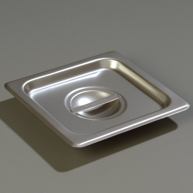 Carlisle Food Service Products DuraPan™ Silver Square Stainless Steel Lid Wayfair